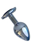 Metal Anal Plug-Medium* Alimünyum Alaşımlı Çelik Materyal * Max. Çap 3,5 cm * Max. Uzunluk 8,1 cm *net Ağırlık 84 gr * BLASTER AMBALAJ * ÇELİK RENKLİ - Image 5