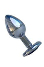 Metal Anal Plug-Medium* Alimünyum Alaşımlı Çelik Materyal * Max. Çap 3,5 cm * Max. Uzunluk 8,1 cm *net Ağırlık 84 gr * BLASTER AMBALAJ * ÇELİK RENKLİ - Image 6
