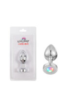 Metal Anal Plug Işıklı Small* Işıklı Metal Plug * Alimünyum Alaşımlı Çelik Materyal * Max. Çap 2.8 cm * Max. Uzunluk 7 cm *net Ağırlık 68 gr * BLASTER AMBALAJ * GÜMÜŞ RENKLİ