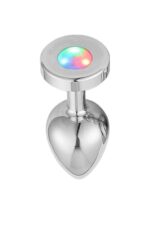 Metal Anal Plug Işıklı Small* Işıklı Metal Plug * Alimünyum Alaşımlı Çelik Materyal * Max. Çap 2.8 cm * Max. Uzunluk 7 cm *net Ağırlık 68 gr * BLASTER AMBALAJ * GÜMÜŞ RENKLİ - Görsel 4