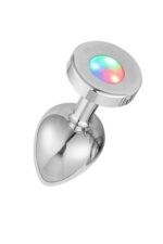 Metal Anal Plug Işıklı Small* Işıklı Metal Plug * Alimünyum Alaşımlı Çelik Materyal * Max. Çap 2.8 cm * Max. Uzunluk 7 cm *net Ağırlık 68 gr * BLASTER AMBALAJ * GÜMÜŞ RENKLİ - Görsel 6