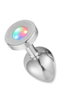 Metal Anal Plug Işıklı Small* Işıklı Metal Plug * Alimünyum Alaşımlı Çelik Materyal * Max. Çap 2.8 cm * Max. Uzunluk 7 cm *net Ağırlık 68 gr * BLASTER AMBALAJ * GÜMÜŞ RENKLİ - Görsel 7