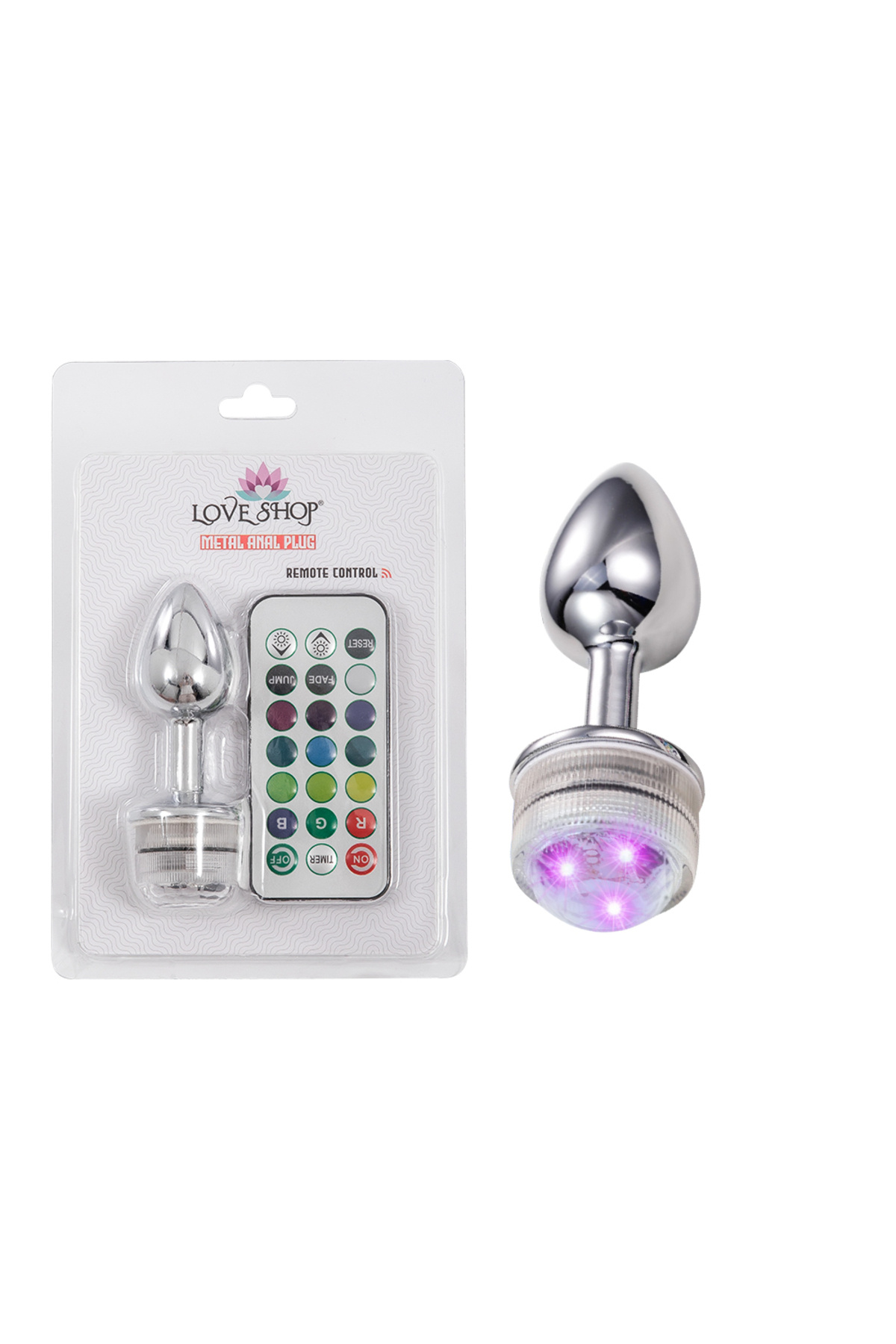 1_org_zoom * UZAKTAN KUMANDALI * IŞIKLI METAL PLUG * ALİMÜNYUM ALAŞIMLI ÇELİK MATERYAL * MAX. ÇAP 3.4 CM * MAX. UZUNLUK 8.5 CM *NET AĞIRLIK 109 GR * BLASTER AMBALAJ * GÜMÜŞ RENKLİ - Görsel 1