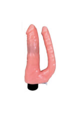 Çift Girişli Titreşimli Vibratör - Esnek ve Titreşimli Anal ve Vajinal Zevk* ÇATAL PENİS * İKİLİ İLİŞKİDE KULLANILABİLİR * TİTREŞİMLİ, REALİSTİK PENİS * 15 CM UZUNLUĞUNDA - Görsel 3