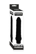 Siyah Titreşimli Damarlı Dildo - Esnek Yapı, Ten Hassasiyeti - Görsel 4