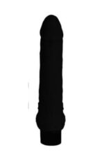 Siyah Titreşimli Damarlı Dildo - Esnek Yapı, Ten Hassasiyeti - Görsel 5