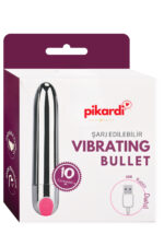 VIBRATING BULLET - Pürüzsüz Yüzey, USB Şarjlı Su Geçirmez - 9 cm Güçlü Titreşim - Görsel 3