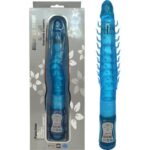 Teknolojik Esnsyebilen Vibratör - 7 FONKSİYONLU TİTREŞİMLİ - BÜKÜLEBİLEN - SU GEÇİRMEZ - MAVİ RENKLİ - 27 CM UZUNLUĞUNDA