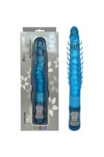 Teknolojik Esnsyebilen Vibratör - 7 FONKSİYONLU TİTREŞİMLİ - BÜKÜLEBİLEN - SU GEÇİRMEZ - MAVİ RENKLİ - 27 CM UZUNLUĞUNDA