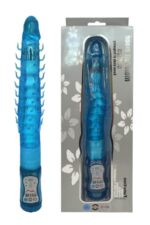 Teknolojik Esnsyebilen Vibratör - 7 FONKSİYONLU TİTREŞİMLİ - BÜKÜLEBİLEN - SU GEÇİRMEZ - MAVİ RENKLİ - 27 CM UZUNLUĞUNDA - Görsel 2