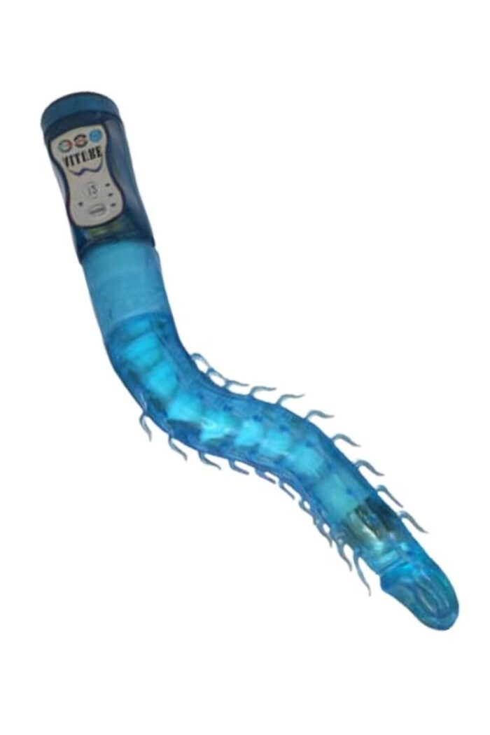 Teknolojik Esnsyebilen Vibratör - 7 FONKSİYONLU TİTREŞİMLİ - BÜKÜLEBİLEN - SU GEÇİRMEZ - MAVİ RENKLİ - 27 CM UZUNLUĞUNDA - Image 7