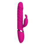 Rebecca Vıbrator * Yukarı-Aşağı Hareketli * Klitoriks Uyarıcılı Tavşan Vibratör * 23 cm Boy * 2 Motorlu * 12 Fonksiyonel Titreşim* Pembe Renkli