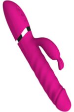 Rebecca Vıbrator * Yukarı-Aşağı Hareketli * Klitoriks Uyarıcılı Tavşan Vibratör * 23 cm Boy * 2 Motorlu * 12 Fonksiyonel Titreşim* Pembe Renkli - Görsel 5