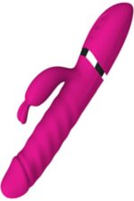 Rebecca Vıbrator * Yukarı-Aşağı Hareketli * Klitoriks Uyarıcılı Tavşan Vibratör * 23 cm Boy * 2 Motorlu * 12 Fonksiyonel Titreşim* Pembe Renkli - Görsel 6