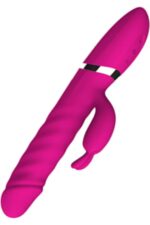 Rebecca Vıbrator * Yukarı-Aşağı Hareketli * Klitoriks Uyarıcılı Tavşan Vibratör * 23 cm Boy * 2 Motorlu * 12 Fonksiyonel Titreşim* Pembe Renkli - Görsel 7