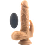 Crayz Yukarı Aşağı Rotasyonlu Silikon Vibrator Realistik Vantuzlu Tavşan Uçlu Kumandalı