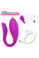 Yeni Nesil Mor Kuğu Vibratör - 12 Mod FDA Onaylı Silikon - Şarj Edilebilir - Görsel 2