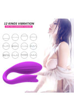 Yeni Nesil Mor Kuğu Vibratör - 12 Mod FDA Onaylı Silikon - Şarj Edilebilir - Görsel 3