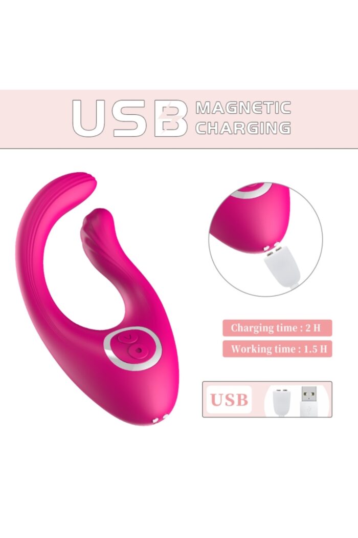 Beli-B Pembe Renkli Teknolojik Vibratör * Anal-Vajinal Kullanıma Uygun * 12 cm Yükseklik(Uzunluk), * 5,5 cm Eninde * Uzaktan Kumandalı * 5 Metreye Kadar Kumandadan Yönlendirme Imkanı - Image 6