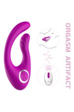Beli-B Mor Renkli Teknolojik Vibratör * Anal-Vajinal Kullanıma Uygun * 11,5 cm Yükseklik(Uzunluk), * 5,5 cm Eninde * Uzaktan Kumandalı * 5 Metreye Kadar Kumandadan Yönlendirme Imkanı - Görsel 2