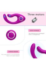 Beli-B Mor Renkli Teknolojik Vibratör * Anal-Vajinal Kullanıma Uygun * 11,5 cm Yükseklik(Uzunluk), * 5,5 cm Eninde * Uzaktan Kumandalı * 5 Metreye Kadar Kumandadan Yönlendirme Imkanı - Görsel 4