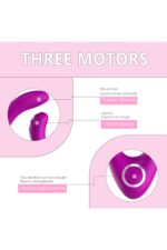 Beli-B Mor Renkli Teknolojik Vibratör * Anal-Vajinal Kullanıma Uygun * 11,5 cm Yükseklik(Uzunluk), * 5,5 cm Eninde * Uzaktan Kumandalı * 5 Metreye Kadar Kumandadan Yönlendirme Imkanı - Görsel 8