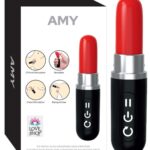 AMY RUJ ŞEKLİNDE MİNİ VİBRATÖR * VAJİNAL-ANAL KULLANIMA UYGUN* USB'den JARZ * ÜRÜN UZUNLUĞU 10 CM, 2 CM ENİNDE