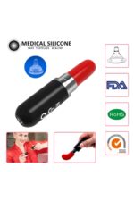 AMY RUJ ŞEKLİNDE MİNİ VİBRATÖR * VAJİNAL-ANAL KULLANIMA UYGUN* USB'den JARZ * ÜRÜN UZUNLUĞU 10 CM, 2 CM ENİNDE - Image 6