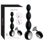 Milly B Vibratör * Uzaktan Kumandalı Anal Plug * 12 Titreşim Modu * Anal-Vajinal Kullanıma Uygun * Prostatik Kullanıma Uygun