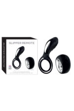SLİPPER REMOTE SİYAH RENKLİ* CLİTORİS UYARICILI RİNG* 11 CM UZUNLUK, 5.5 CM EN* 12 EXTRA GÜÇLÜ TİTREŞİM - Image 2