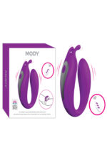 MODY MOR – ÇİFT MOTORLU UZAKTAN KUMANDALI * USB JARZ * ANAL-VAJİNAL KULLANIMA UYGUN
