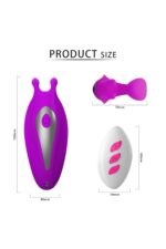 MODY MOR – ÇİFT MOTORLU UZAKTAN KUMANDALI * USB JARZ * ANAL-VAJİNAL KULLANIMA UYGUN - Image 3