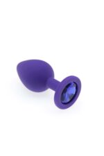 Silikon Anal Plug - Mor Renkte Konforlu ve Temizlenebilir Anal Ürün - Görsel 2