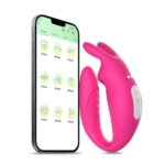 Hera App- Pembe Renkli* TELEOFON UYGULAMALI* USB JARZ * ANAL-VAJİNAL KULLANIMA UYGUN * ELASTİK YAPIDA