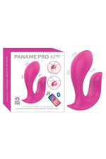 Paname Pro App Pembe Renkli * TELEOFON UYGULAMALI* ANAL-VAJİNAL KULLANIMA UYGUN* ÇİFT MOTORLU TİTREŞİM ÖZELLİĞİ - Görsel 4