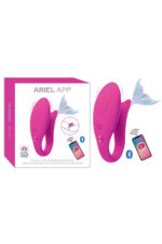 Ariel App-Pembe Renkli * Vibratör* Teleofon Uygulamalı* 12 Titreşim Modu * Müzik , Ses ve Sallamaya Duyarlı Titreşim Özelliği * Çift Motorlu Titreşim Özelliği