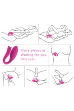 Ariel App-Pembe Renkli * Vibratör* Teleofon Uygulamalı* 12 Titreşim Modu * Müzik , Ses ve Sallamaya Duyarlı Titreşim Özelliği * Çift Motorlu Titreşim Özelliği - Görsel 7