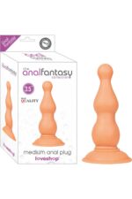 The Analfantasy Collection - BOĞUMLU YAPISI - 8.9 CM UZUNLUĞUNDA - 228 GR AĞIRLIĞINDA - VANTUZLU ANAL PLUG - Image 5