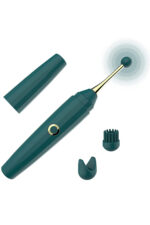 G-SPOT * 17.6CM * 2.6CM * 1.1CM ÖLÇÜLERİNDE * KUTUDAN 3 FARKLI BAŞLIK ÇIKAR/ Su Geçirmez Klitoris Uyarıcı Vibratör Rotasyonlu - Görsel 3
