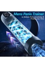 IPX7 VAKUM POMPASI USB ŞARZ/* 5 EMME FOKSİYONU * 5 FARKLI BASINÇ MODU* DİJİTAL GÖSTERGE - Görsel 5