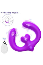 AMANDA-B/7 Farklı Klitoris Uyarıcı Mod /3 Motorlu/USB Şarj/Uzaktan Kumanda Lezbiyen Vibratör
