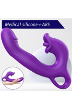 AMELIA VİBRATOR/* CLİTORİS UYARICILI VİBRATÖR *3 MOTORLU*7 FARKLI TİTREŞİM MODU*200*97*38 MM ÖLÇÜLER - Image 5