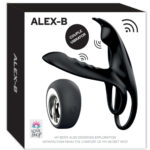 ALEX-B / 12 Farklı Klitoris Uyarıcı Mod /2 Motorlu/USB Şarj/Uzaktan Kumandalı Vibratör
