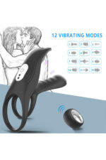 ALEX-B / 12 Farklı Klitoris Uyarıcı Mod /2 Motorlu/USB Şarj/Uzaktan Kumandalı Vibratör - Image 6